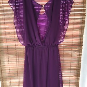 Purple Cocktail Dress